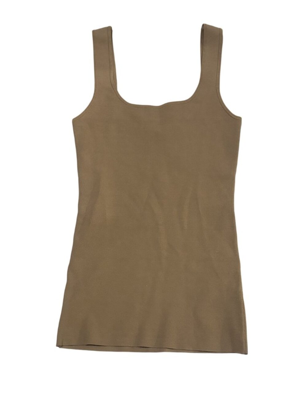 Entire Studios Canotta Square Neck Tank Top in Brown - Picture 2 of 3